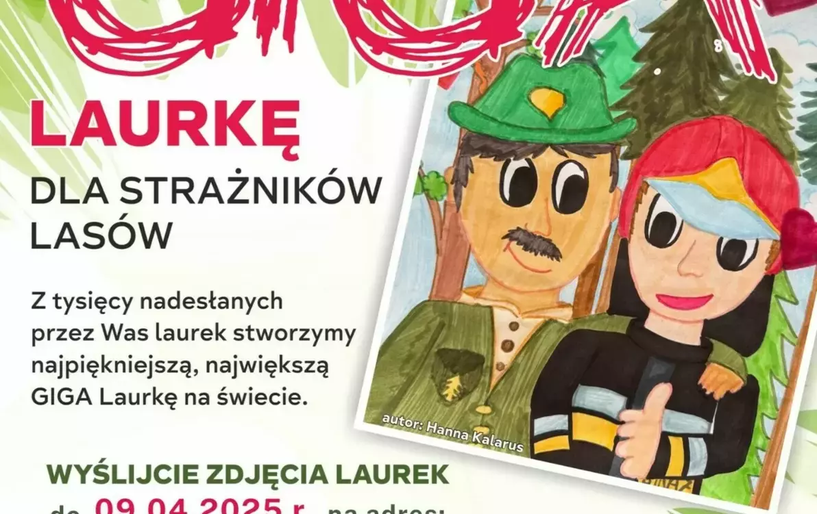 Zdjęcie do GIGA LAURKA DLA STRAŻNIK&Oacute;W LAS&Oacute;W