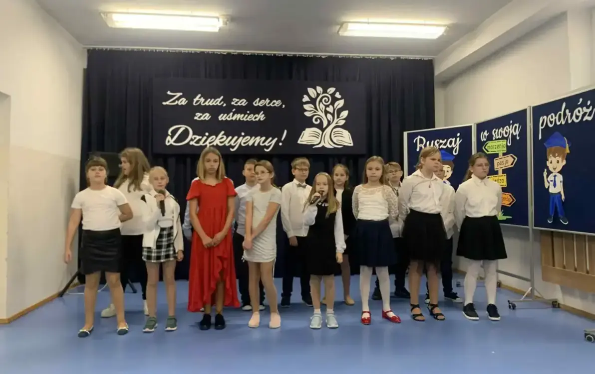 Zdjęcie do Gminne obchody Święta Edukacji Narodowej w naszej szkole