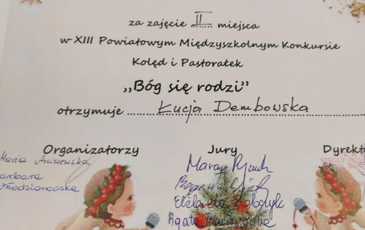 Zdjęcie do Wyśpiewała II miejsce