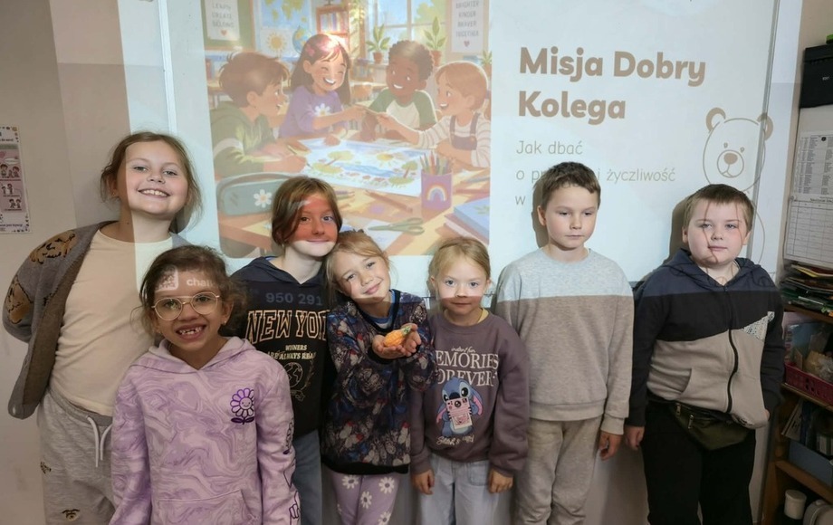 Misja „Dobry kolega” – klasa II rozpoczęła działania w Szkole Promującej Zdrowie