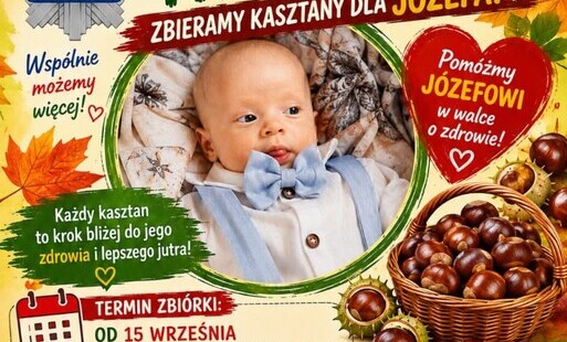 SZKOŁA POMAGA! ZBIERAMY KASZTANY DLA JÓZEFA!  