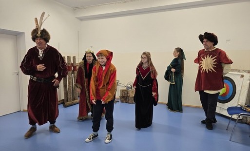 Żywa lekcja historii "Kultura i rozrywka w średniowieczu" 
