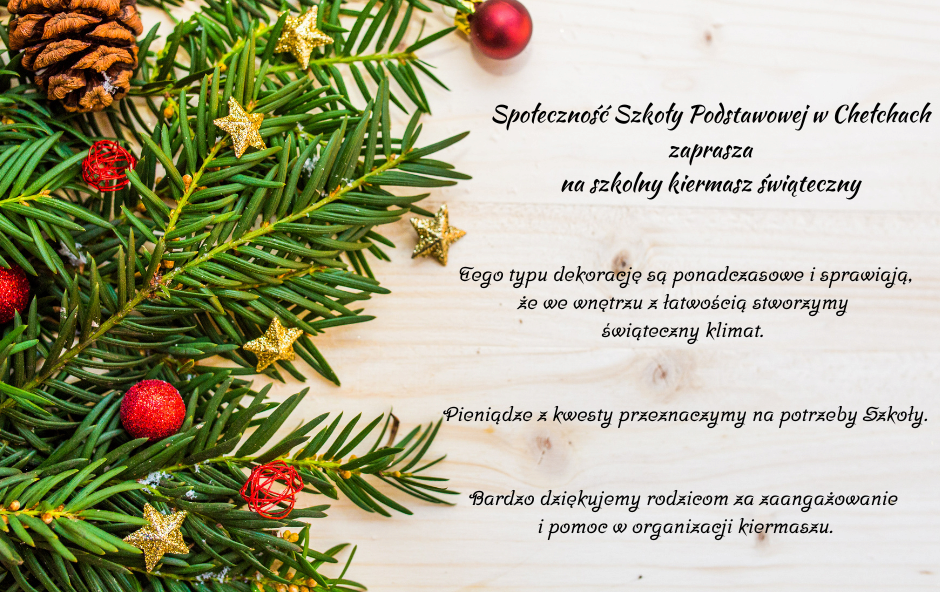 Zdjęcie do Kiermasz świąteczny