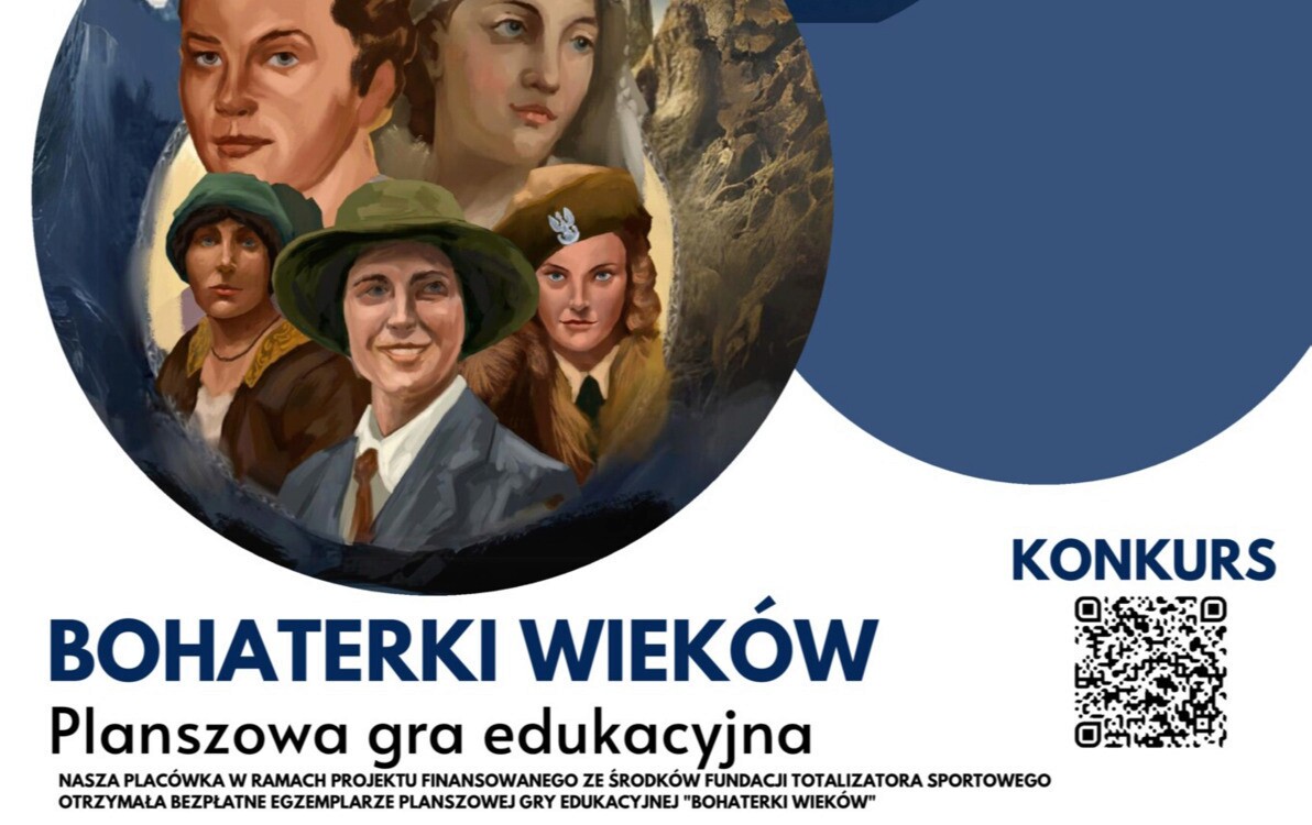 Zdjęcie do  Projekt "Bohaterki Wiek&oacute;w - planszowa gra edukacyjna" 